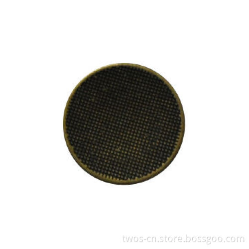 Metal Jeans/Tack Button, Made of Brass, Customized Designs are Accepted